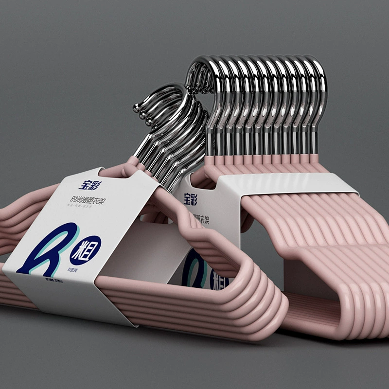 Бытовые вешалки для одежды для взрослых, утолщенные и удлиненные, нескользящая сушилка для одежды для студенческого общежития, толстая вешалка для одежды, бесплатная доставка