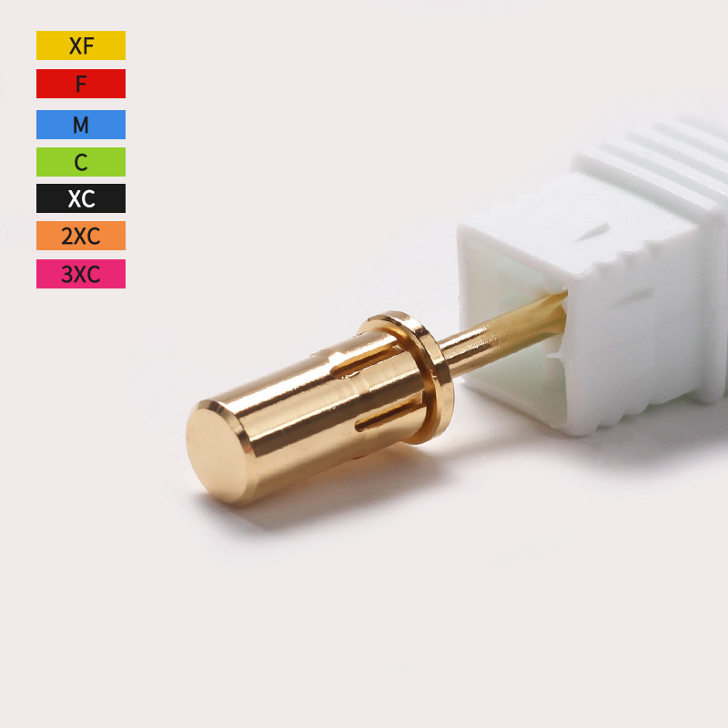 Cross-border de uñas de acero de tungsteno de molienda de la cabeza de pre-procesamiento de la máquina de molienda broca de aleación Eliminación de la piel muerta de descarga de la cabeza de molienda de eliminación de uñas