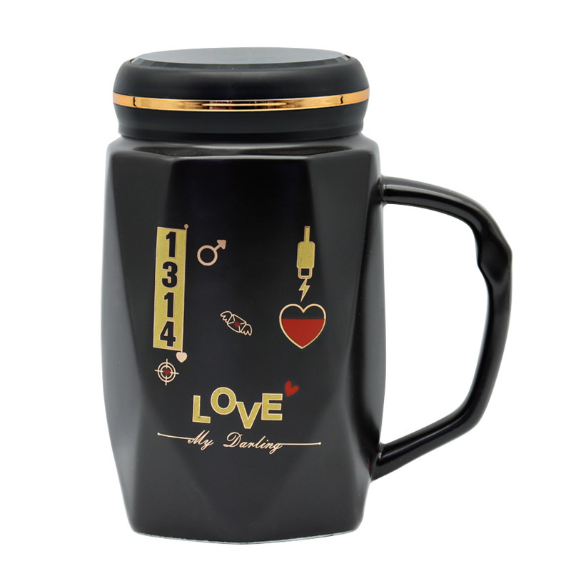 情人节520/1314数字情侣杯