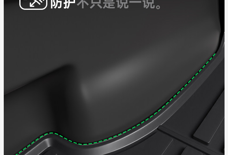 Suitable for Xpeng MONA L03 trunk mat TPE26 model integrated trunk mat modification accessories and foot mat supplies