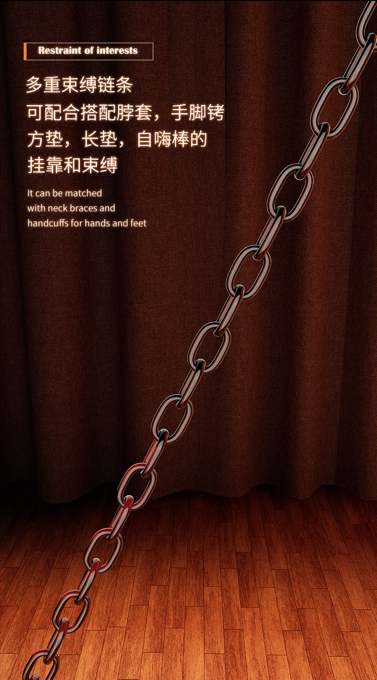 SM Bondage Kit with Handcuffs, Ball Gag, Whip, Nipple Clamps and Low-Temperature Candle — detail image 30