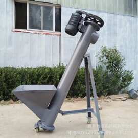 化工粉末自吸式螺旋提升机颗粒粮食蛟龙上料机不锈钢螺旋图片