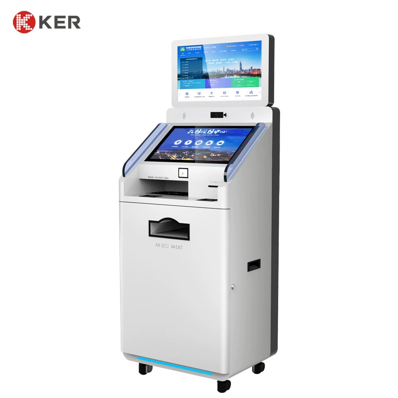 Самообслуживание терминальное оборудование офис Холл запрос билет сбор и печать все-в-одном самообслуживания терминал изготовление на заказ