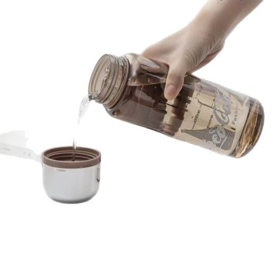 Futong simple taza de agua de alto valor de letra taza de agua hervidor simple taza portátil taza de plástico portátil