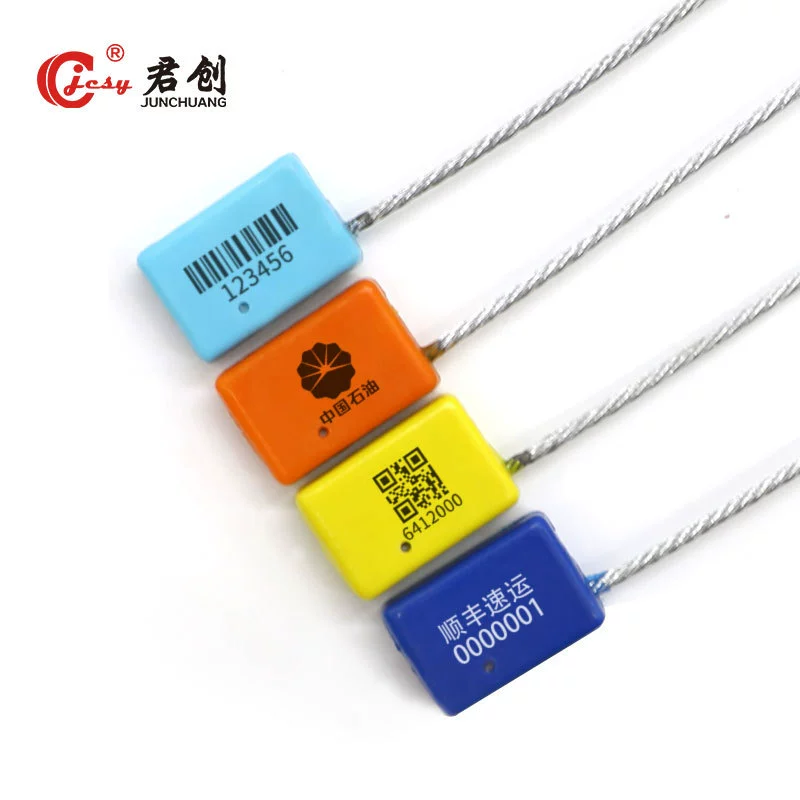 Одноразовая пломба из стальной проволоки с квадратной головкой, пломба для электрического счетчика, защита от кражи, защита от подделок, нефтяной танкер, логистический контейнер, замок, затягивающая свинцовая пломба