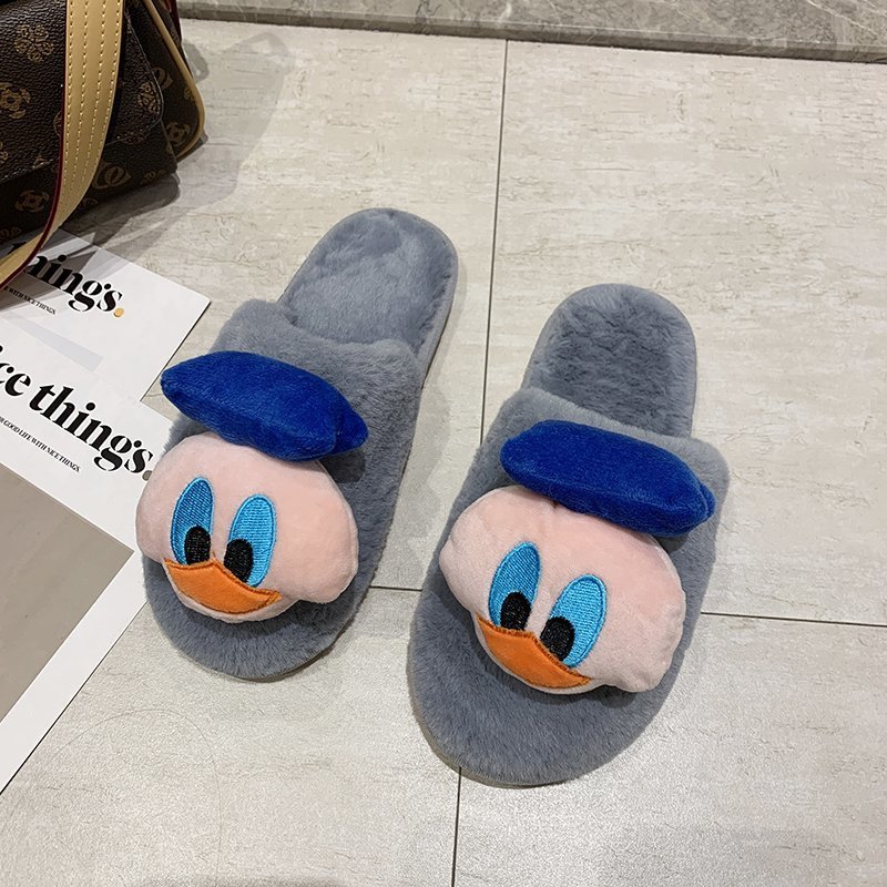 Cotton Cartoon Indoor Slippers NSKJX71214