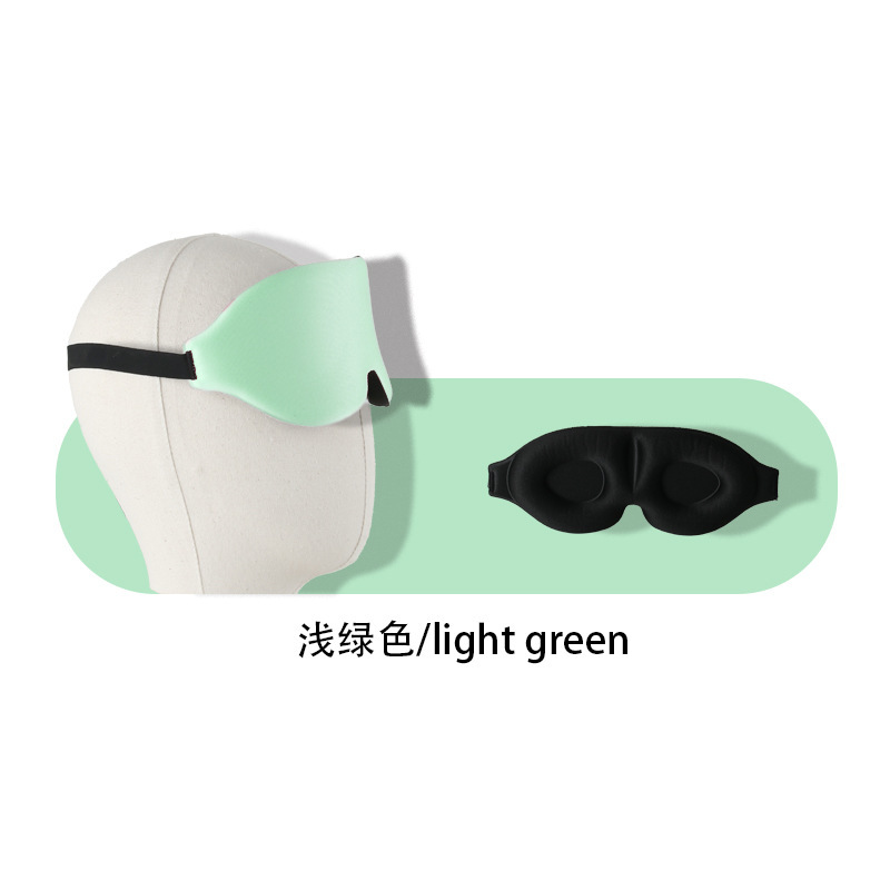 跨境爆款3d立体遮光睡眠眼罩不压眼睛慢回弹记忆透气午休旅行遮光|undefined