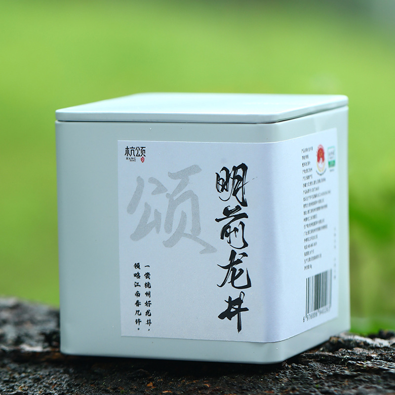 명전 용정차 녹차 잎차 50g 캔포장