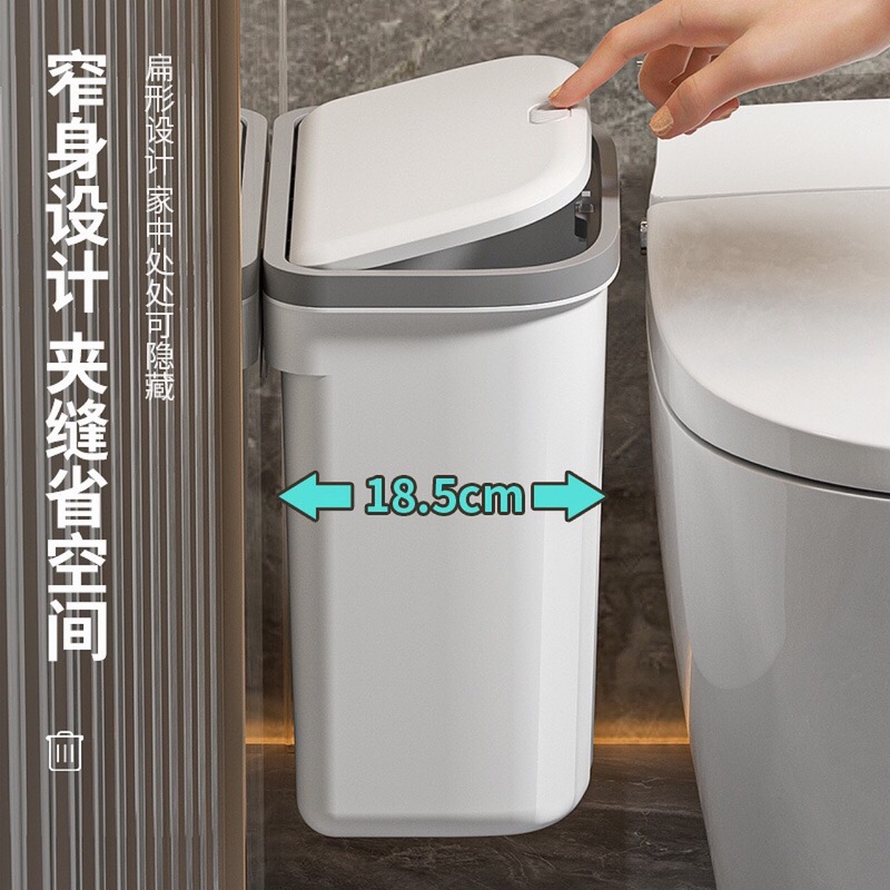 蓋付きゴミ箱 壁掛けトイレットペーパーバケツ 浴室用衛生バケツ 壁掛けゴミ箱 トイレットペーパーバケツ|undefined