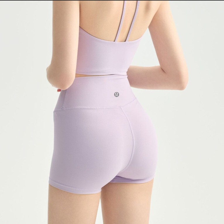 Lulu-Style Naked-Feel Yoga Shorts for Women, High-Waisted, Butt-Lifting, Sports Fitness, Peach Butt, Pilates Training, 2-Inch Shorts Lulu-Style Naked-Feel Yoga Shorts for Women, High-Waisted, Butt-Lifting, Sports Fitness, Peach Butt, Pilates Training, 2-Inch Shorts