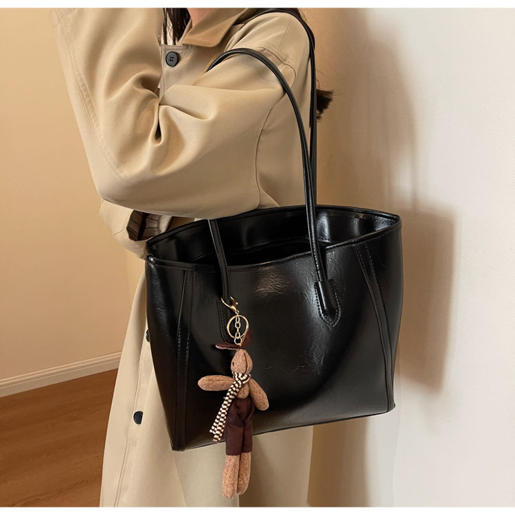 Minimal Structured Double Handle Mini PU Tote Bag 16