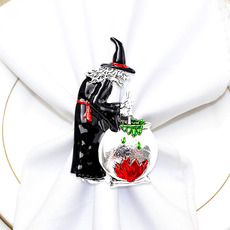 跨境新品酒店摆台万圣节餐巾环黑色老巫婆餐巾扣口布圈厂家批发 O1CN01WCUTDm1HVxTQ37UXe_!!3342640764-0-cib.230x230.jpg