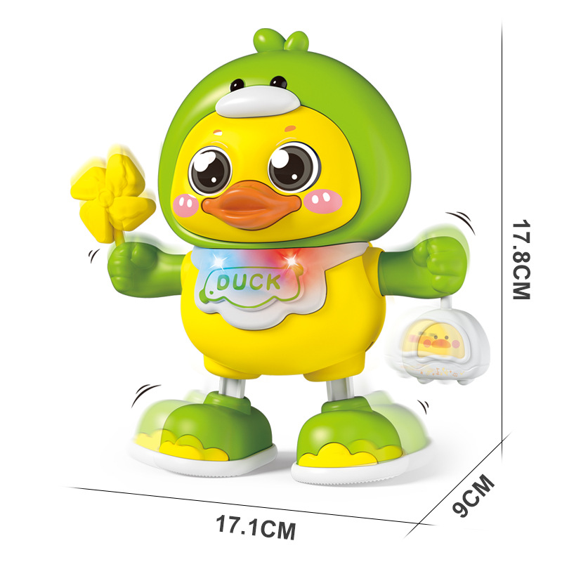 Nuevo transfronterizo baile eléctrico música caminando pequeño piquete de luces para niños cantando juguetes de muñecas eléctricas al por mayor