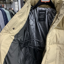 轻+暖 户外撞色拼接羽绒服 剪标男装尾货冬季90白鸭绒连帽羽绒服