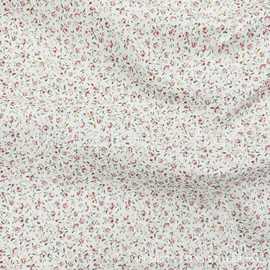 纯棉磨毛碎花布2024新款全棉数码印花布韩版女装童装家居箱包面料