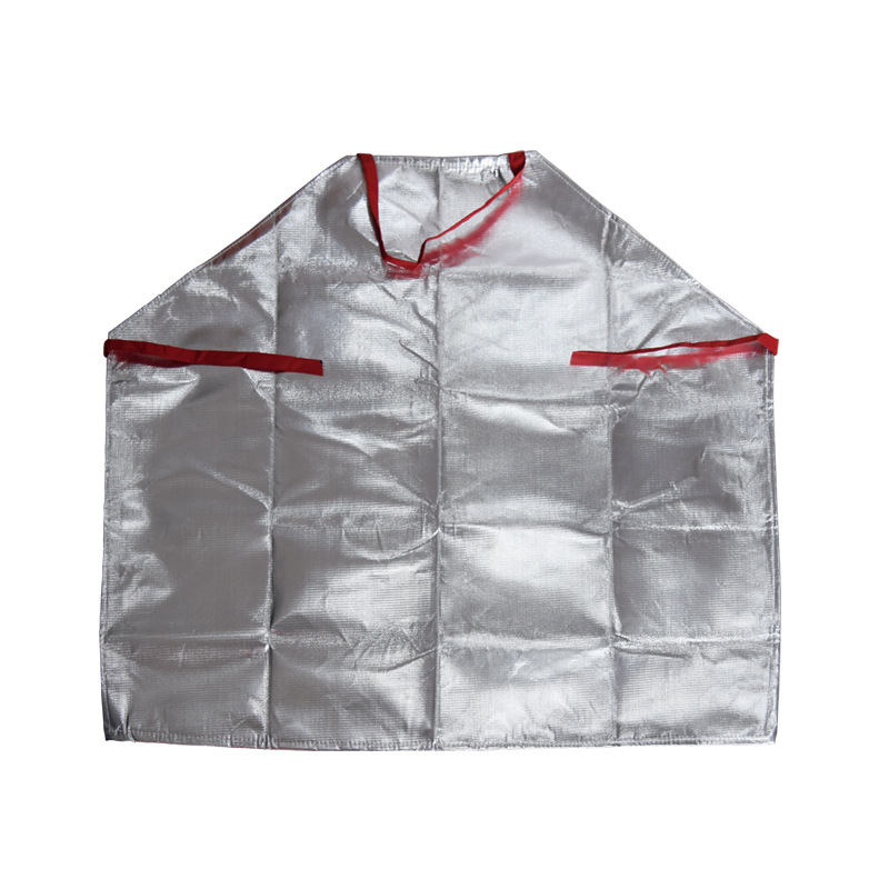 隔热围裙 500/1000度 隔热 防火围裙 防烫 耐高温 防热辐射 铝箔