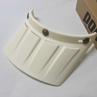 Poc Retro Helmet Three-Button Brim Half Helmet Three-Quarter Helmet Universal Brim