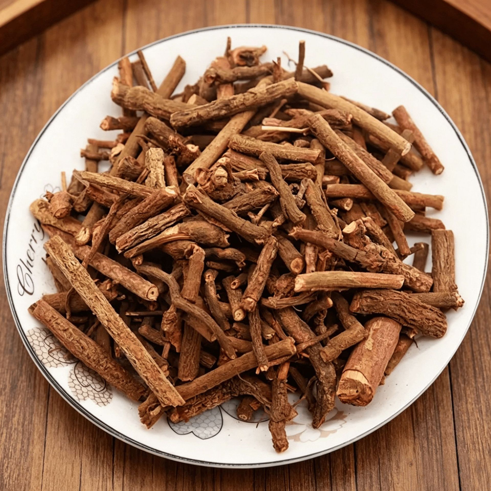 Dried Madder Root Qian Cao 茜草 Rubia cordifolia Traditional Chinese Herb 500g Bag preparation