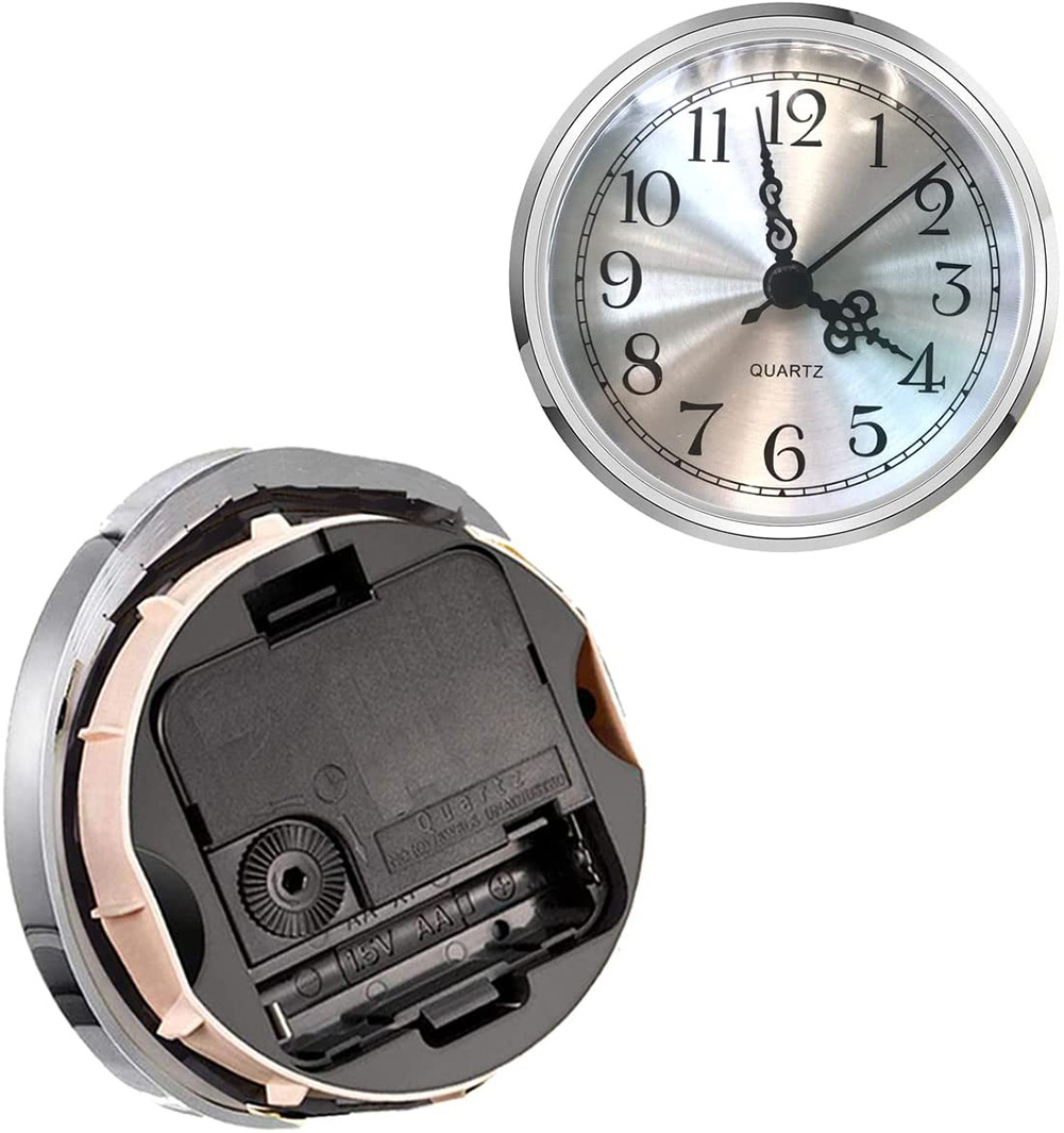 直径90mm钟头银色4