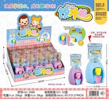 儿童迷你饮水机女孩仿真过家家厨房玩具能出水宝宝趣味喝水饮料机