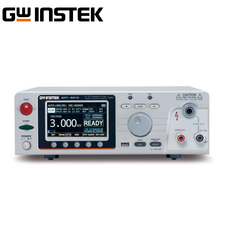 固纬GPT-9503/9513安规测试仪8通道扫描交直流耐压绝缘接地5K/6K