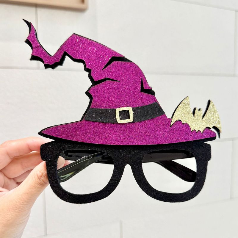 クロスボーダー新しいハロウィンカボチャ魔術帽子メガネフレームゴーストフェスティバルパーティー面白い装飾パーティードレスアップ写真小道具|undefined