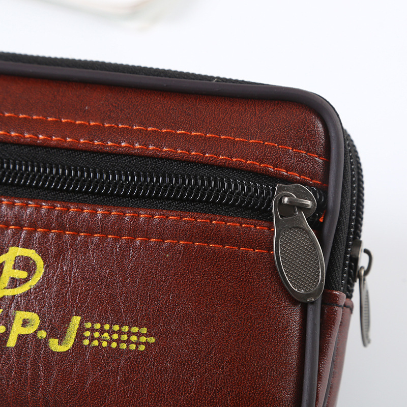 Wielofunkcyjny telefon komórkowy z paskiem, torbą, męskim portfelem dla osób w średnim i starszym wieku, torbą biodrową_voghion.com