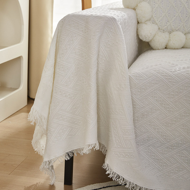 Simple moderna cubierta del sofá cubierta de tela cubierta completa universal sofá toalla cojín ins solo internet celebridad cubierta de polvo