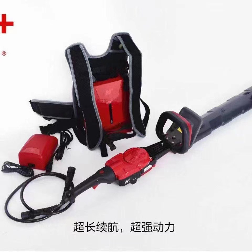 恩加J65背负式锂电池绿篱机高效持久续航家用园林修剪机