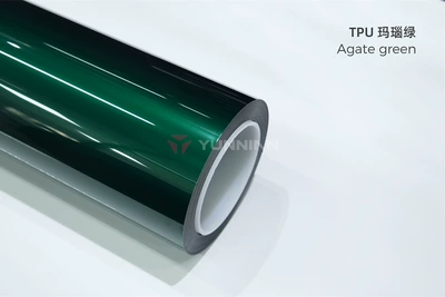 Auto Color Change Film: sales, factory wholesale - tpu-agate-green-15215m