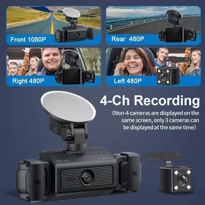 rear, left, and right | Driving recorder