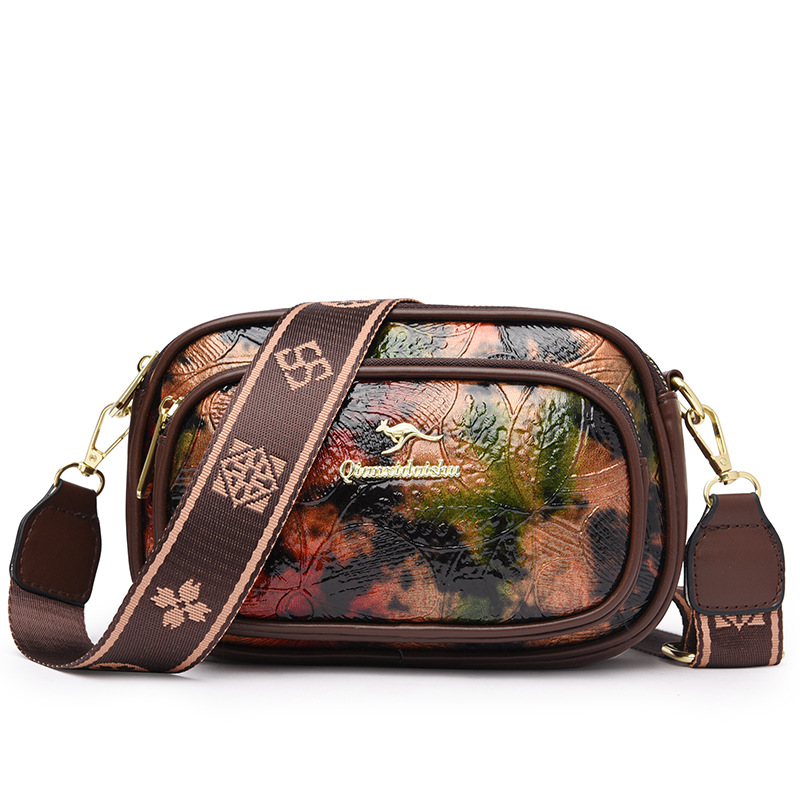 2024 nuevo bolso femenino con cremallera bandolera bandolera exquisito y conveniente, simple, elegante, tendencia, bolso de teléfono móvil de moda versátil