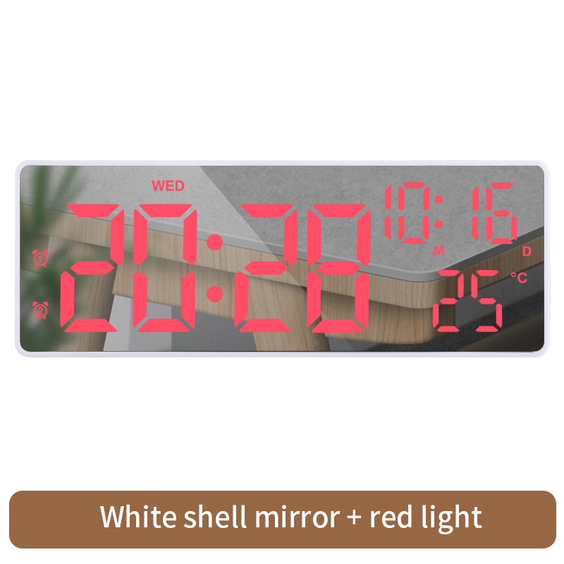 003 화이트 바디/미러 레드 레터링