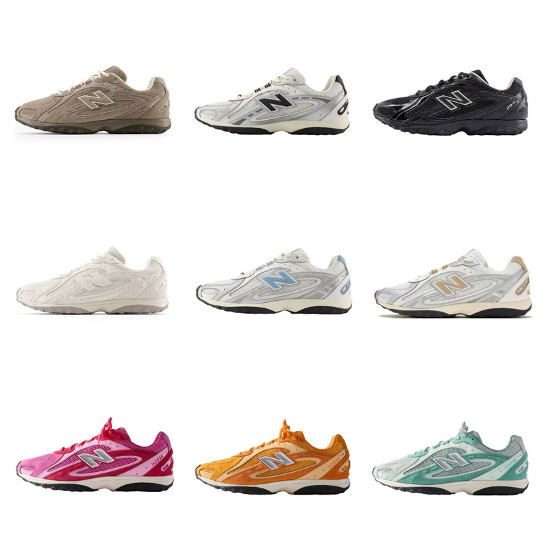Cross-Border Original Nb204L Series Light Brown Unisex Couple Retro Casual Versatile Breathable German Training Sneakers