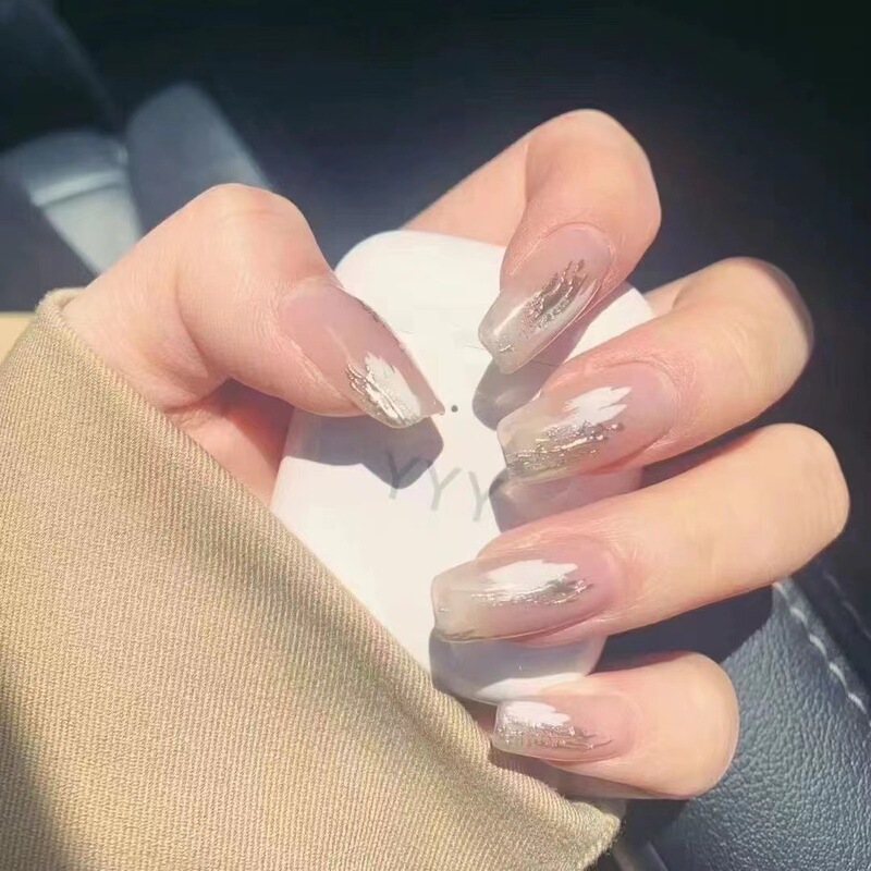 Summer handmade phototherapy manicure wear nail cold style Harry Potter ins style fake nail patch