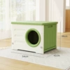Space Ark, green and white, trumpet