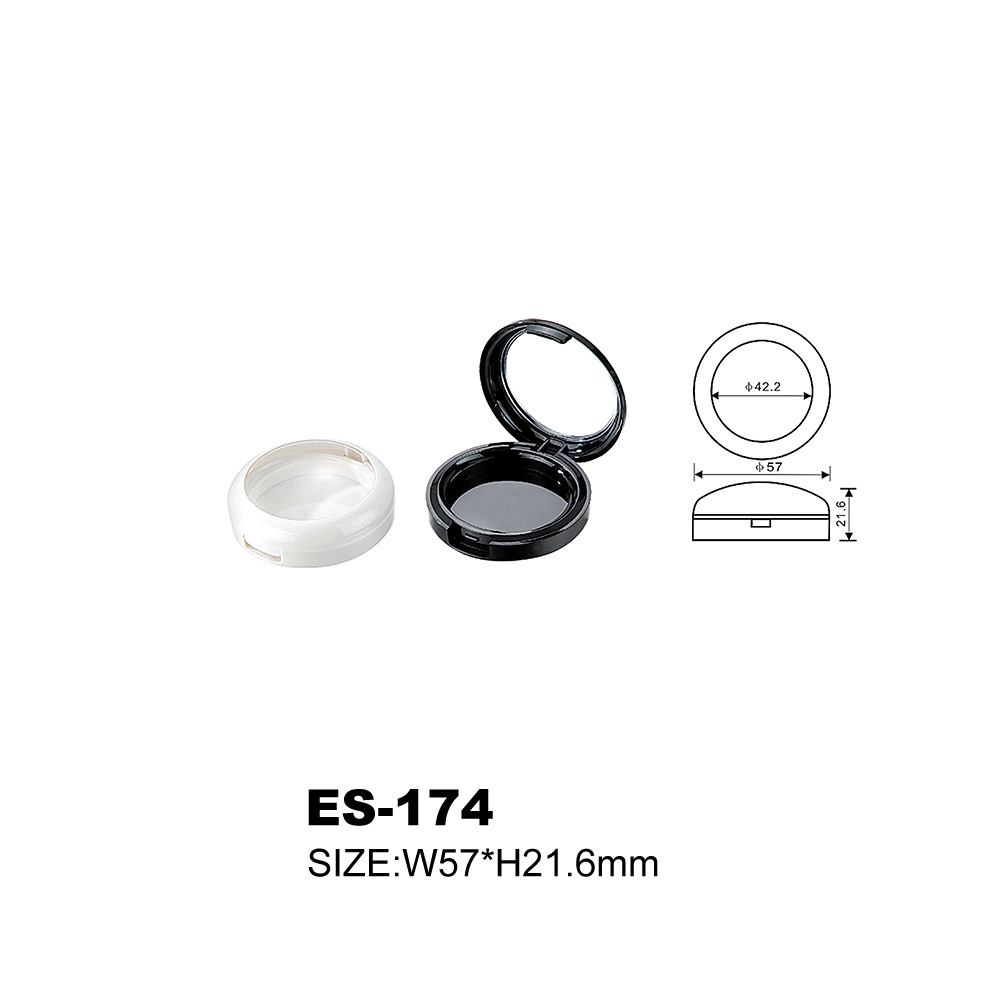 （厂家供应）天窗迷你 单层 粉饼盒 腮红盒ES-174