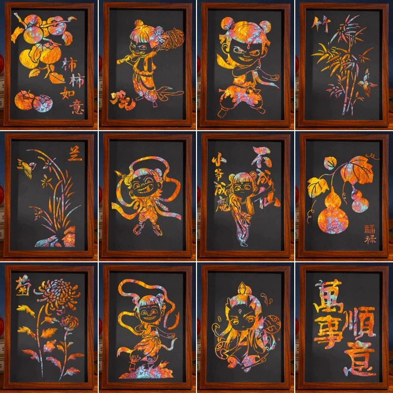 Materials set, decorations, handmade, full set