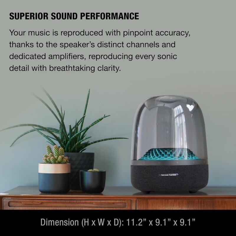 Harman Kardon Aura Studio 4 Bluetooth Home Speaker 5 Diamond|undefined