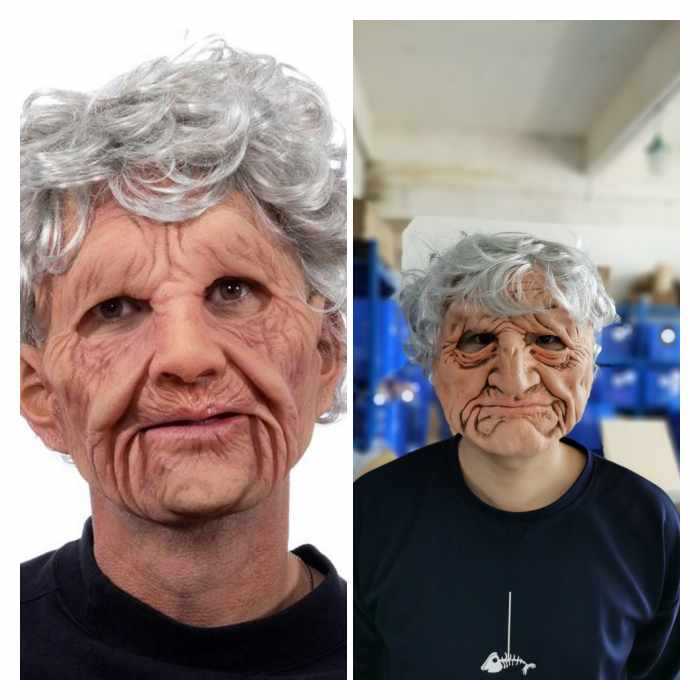 새로운 노인 곱슬 머리 (A2)