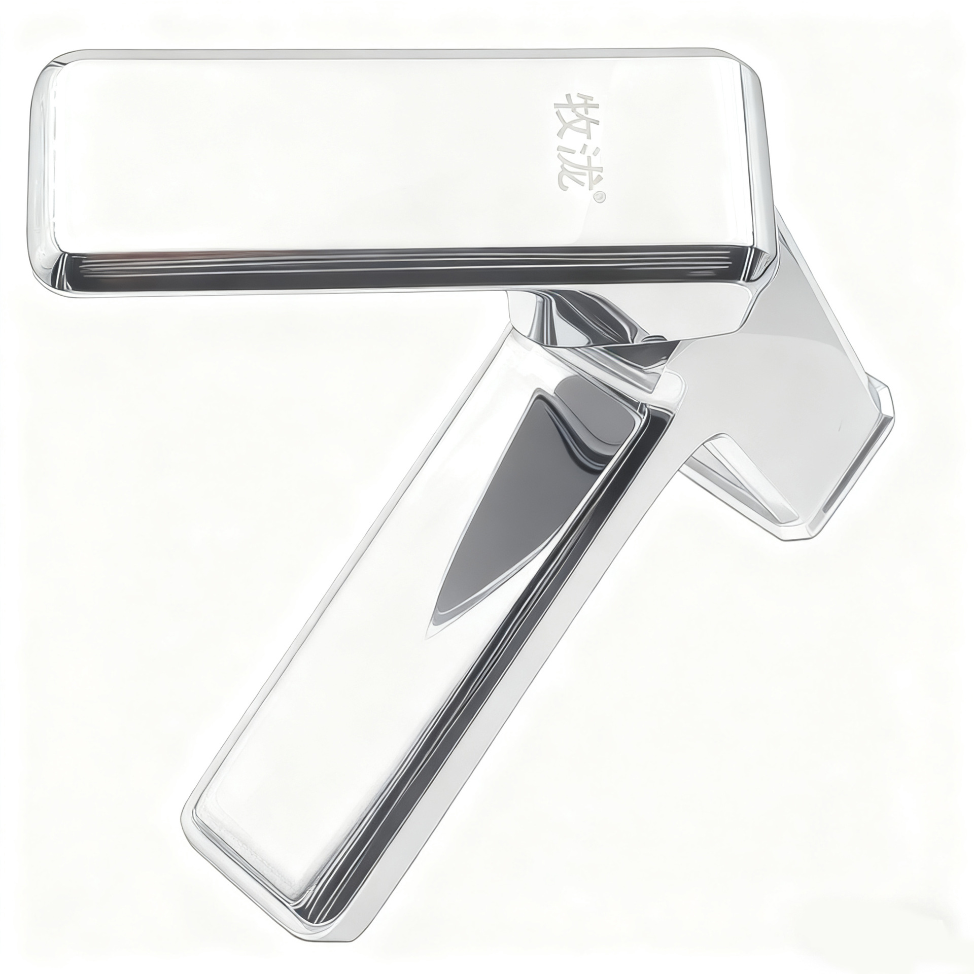 Grifo para lavabo de latón puro, monomando frío/caliente, para instalación bajo encimera