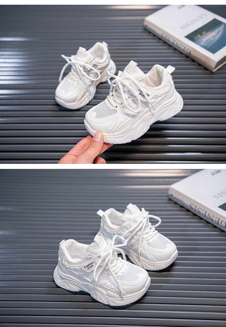 Ventilerande löparskor för barn lätta mesh sneakers för pojkar_voghion.com