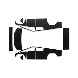 PVC Car Wrap Film for Tesla Cybertruck - Multiple Colors, Carbon Fiber
