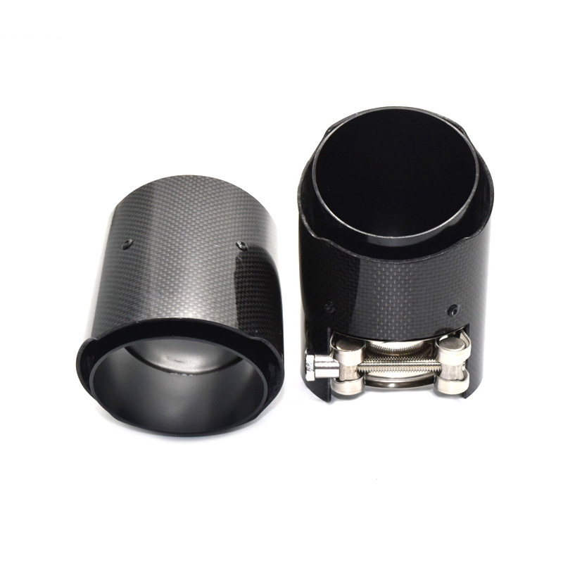 Suitable for BMW M4M3M2 modified carbon fiber Scorpio tail throat MP exhaust pipe F87F80F82F83 tail nozzle