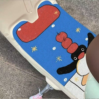 Universal Foot Pad, Cute cartoon silk loop electric - little-penguin-performs-apple-toss-the-wire-loop-needs-to-be-cut-by-yourself-3050cm1119