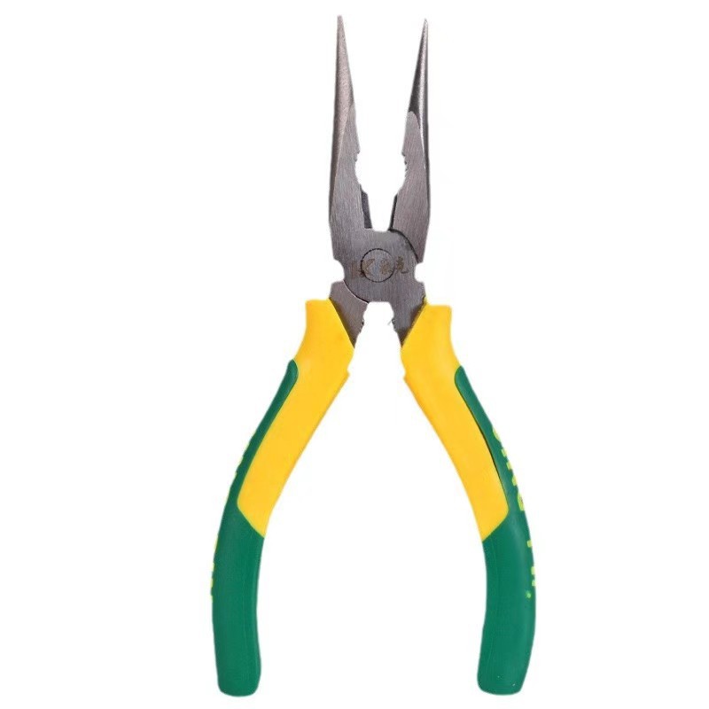 Cortadores de alambre de 6 y 8 pulgadas, alicates, alicates de punta fina, alicates multifuncionales, alicates especiales para electricistas que ahorran trabajo, diseño que ahorra trabajo