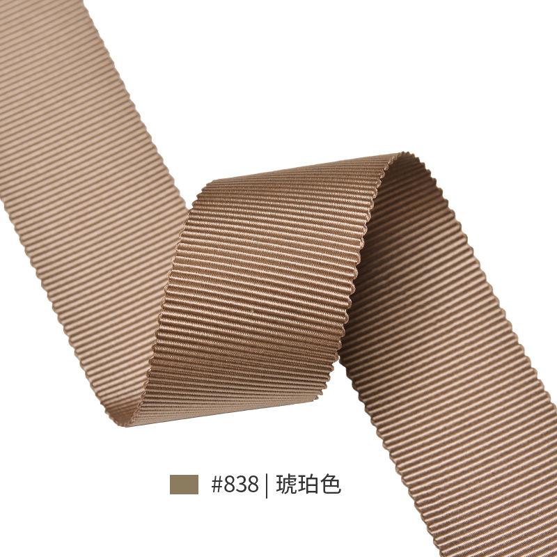 Yao Ming cinta horizontal costilla cinta DIY ropa textil para el hogar Accesorios para el cabello accesorios de embalaje 66667 doblar sombrero banda