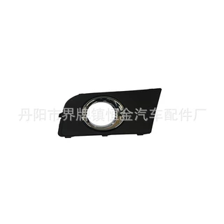 适用大众皮卡 AMAROK 2011-2015款雾灯框带亮圈有孔雾灯框雾灯罩