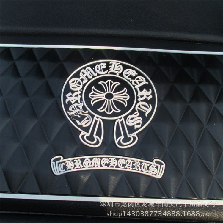 Car Anti-Slip Mat Large Crohn Crown Trendy Brand Rectangular Anti-Slip Mat Car Perfume Anti-Slip Mat Storage Mat