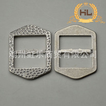 日字扣 金属日扣 陨石坑花纹曰字扣